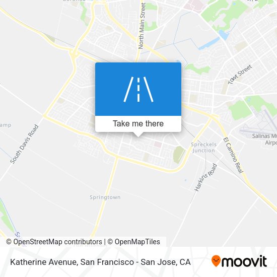 Katherine Avenue map