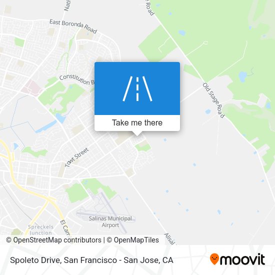 Mapa de Spoleto Drive