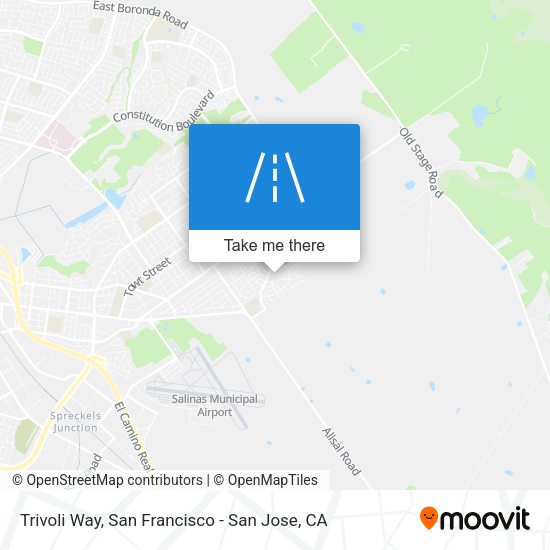 Mapa de Trivoli Way