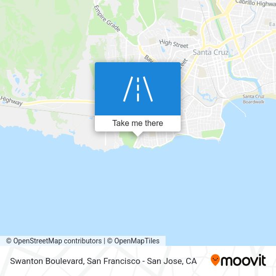 Mapa de Swanton Boulevard