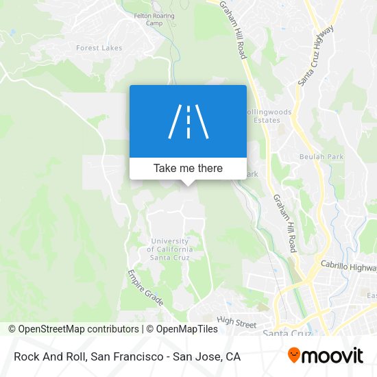 Mapa de Rock And Roll
