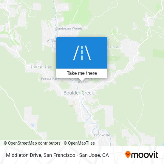 Mapa de Middleton Drive