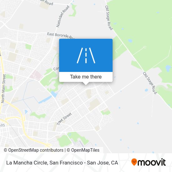 Mapa de La Mancha Circle