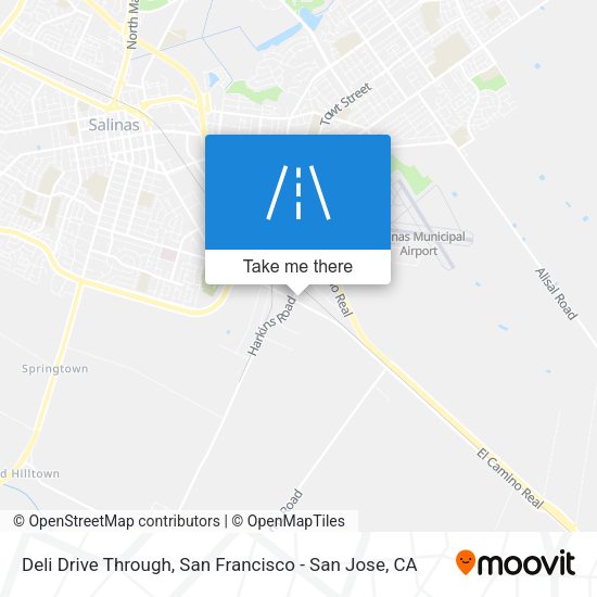 Mapa de Deli Drive Through