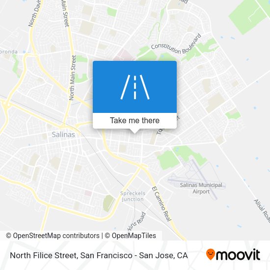 North Filice Street map