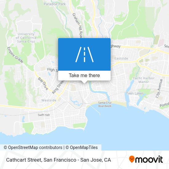 Mapa de Cathcart Street