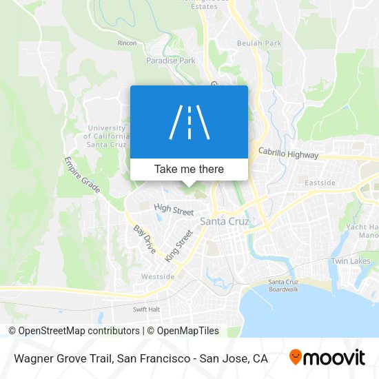 Mapa de Wagner Grove Trail