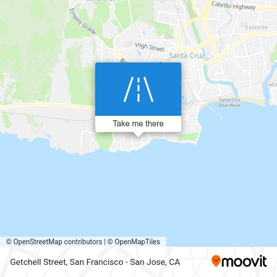 Mapa de Getchell Street