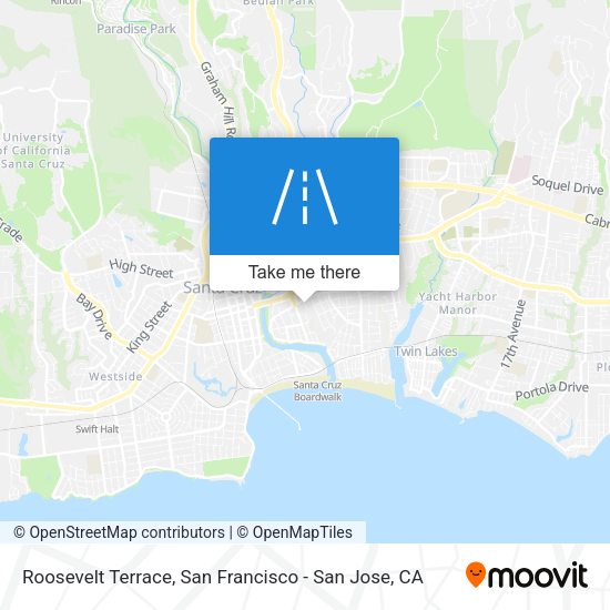 Roosevelt Terrace map