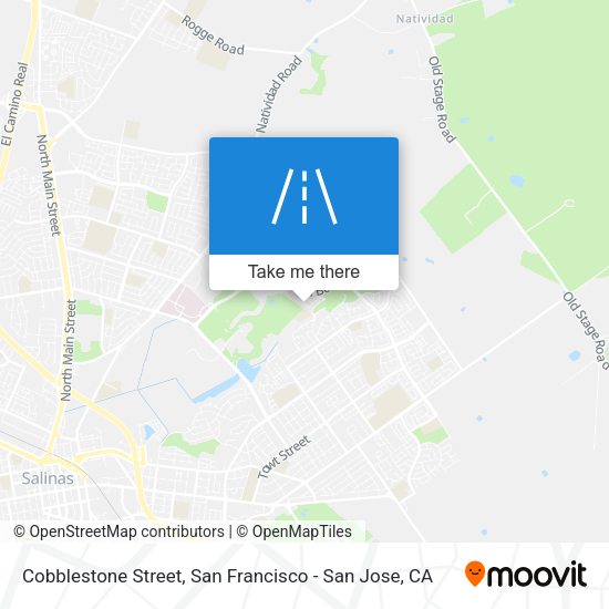 Mapa de Cobblestone Street