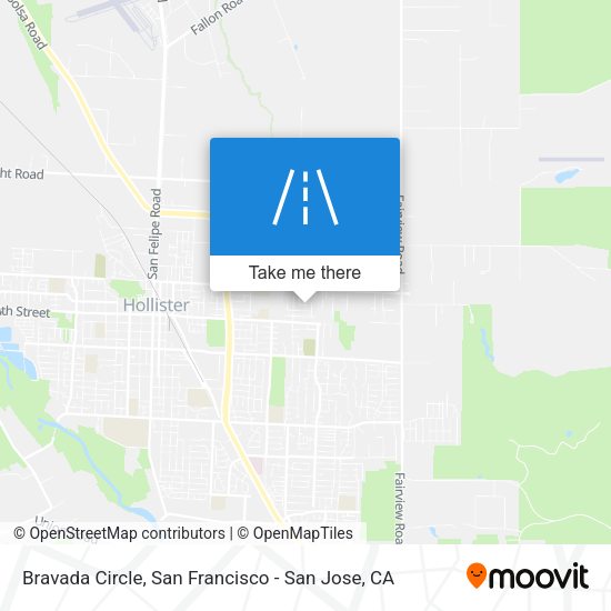 Mapa de Bravada Circle