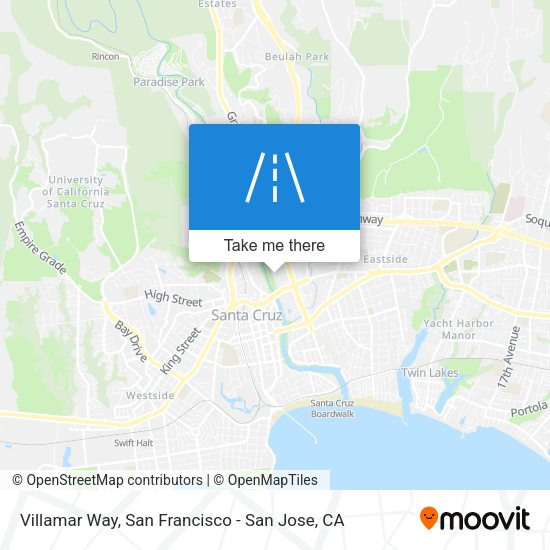 Mapa de Villamar Way