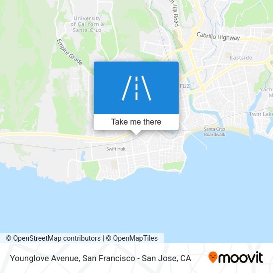 Mapa de Younglove Avenue