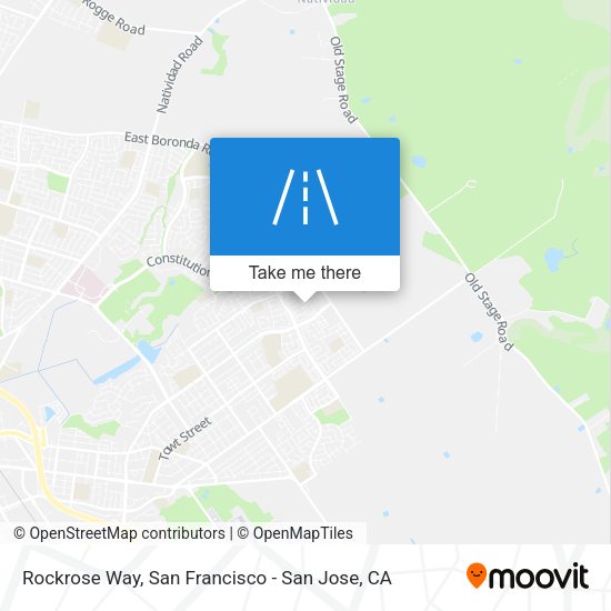 Rockrose Way map