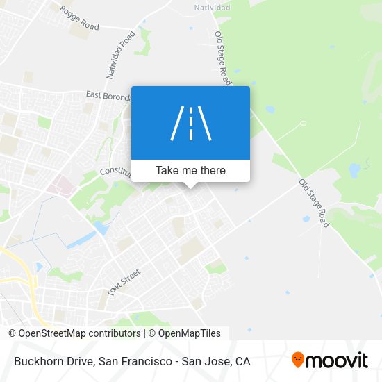 Mapa de Buckhorn Drive