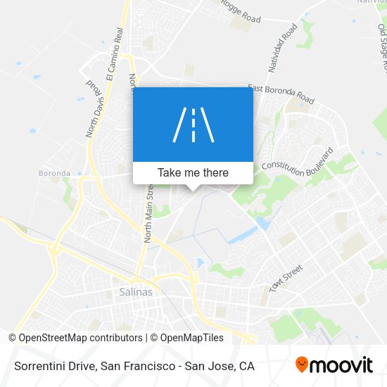 Mapa de Sorrentini Drive