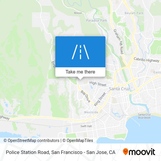 Mapa de Police Station Road