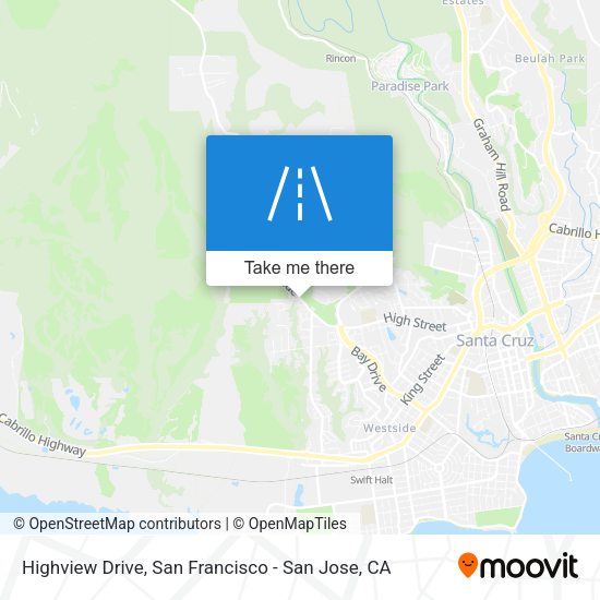 Mapa de Highview Drive