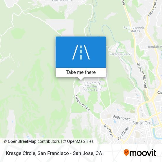 Mapa de Kresge Circle