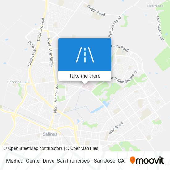 Mapa de Medical Center Drive