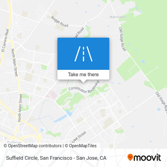 Suffield Circle map