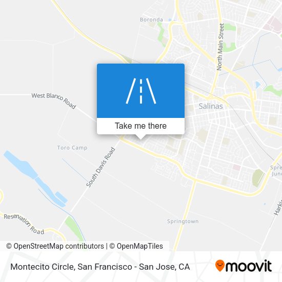 Mapa de Montecito Circle