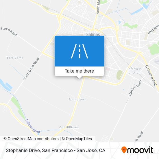 Mapa de Stephanie Drive