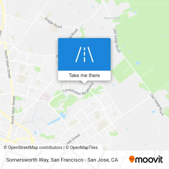 Somersworth Way map