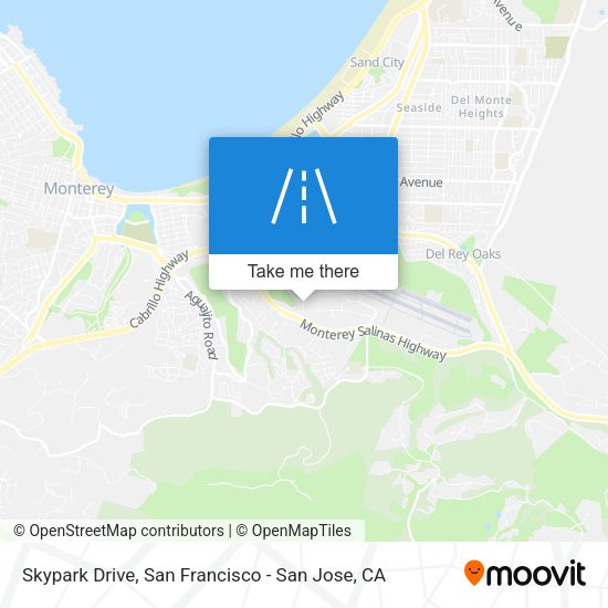 Mapa de Skypark Drive