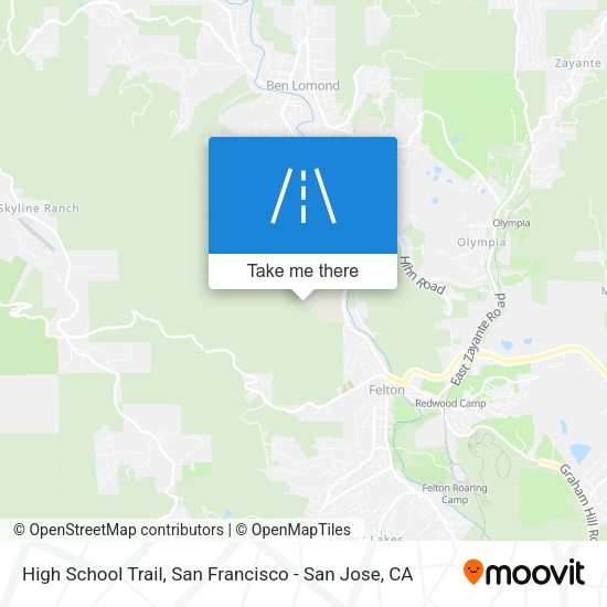High School Trail map