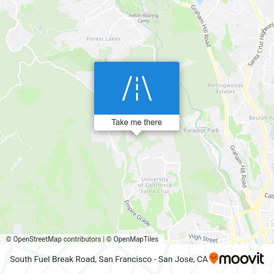 South Fuel Break Road map