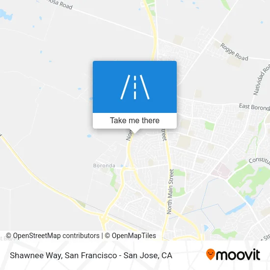 Mapa de Shawnee Way