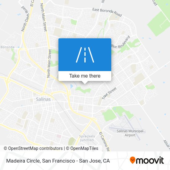 Mapa de Madeira Circle
