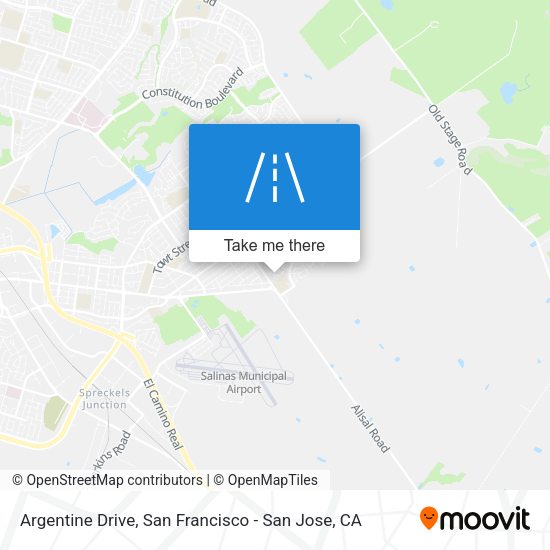 Mapa de Argentine Drive