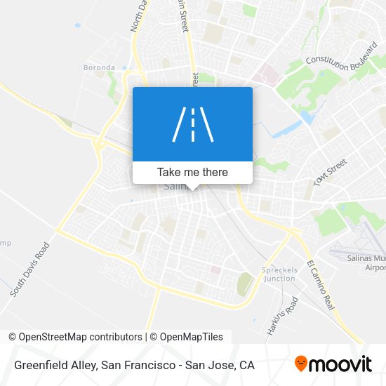 Greenfield Alley map