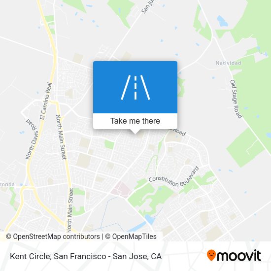 Mapa de Kent Circle
