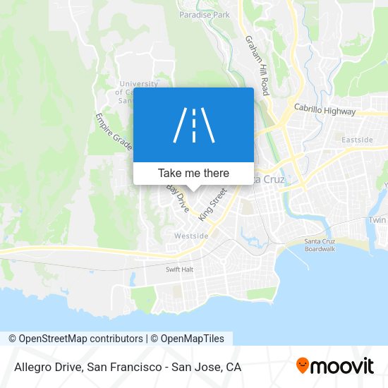 Mapa de Allegro Drive
