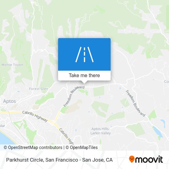 Mapa de Parkhurst Circle