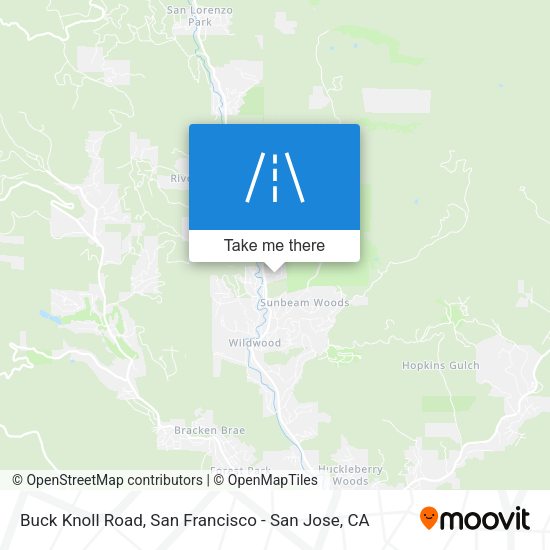 Mapa de Buck Knoll Road
