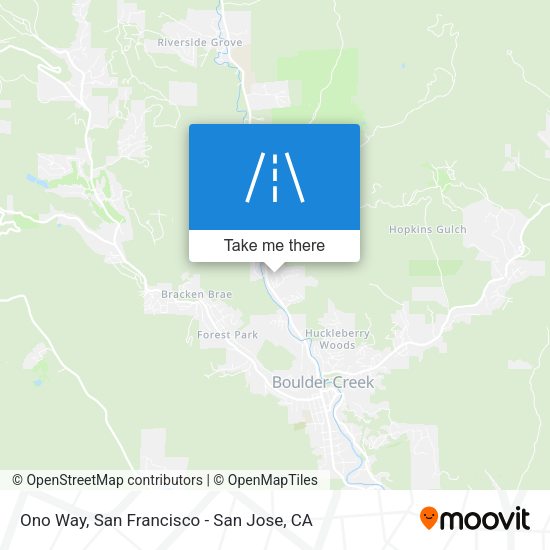 Mapa de Ono Way