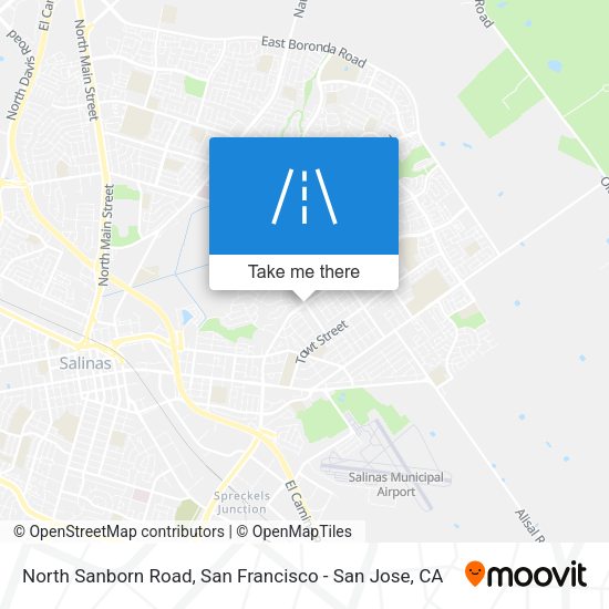 Mapa de North Sanborn Road