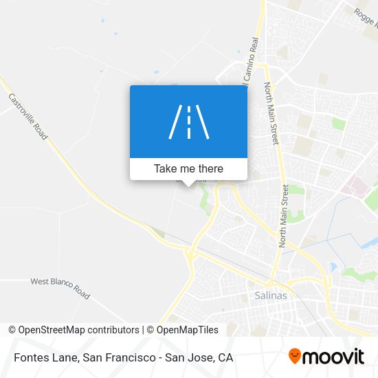 Mapa de Fontes Lane