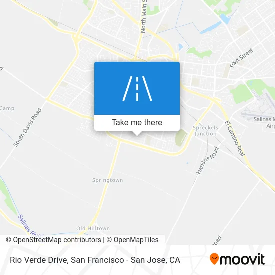 Rio Verde Drive map