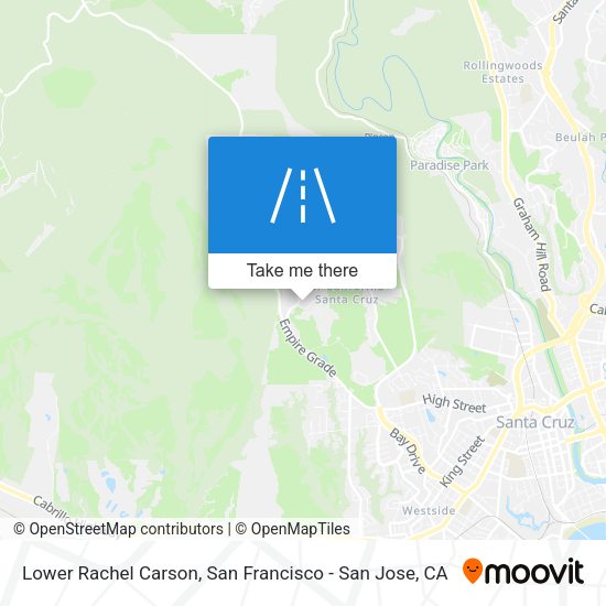Mapa de Lower Rachel Carson