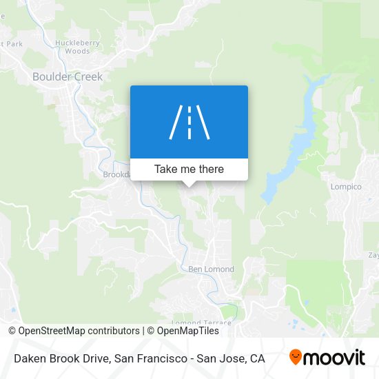 Daken Brook Drive map