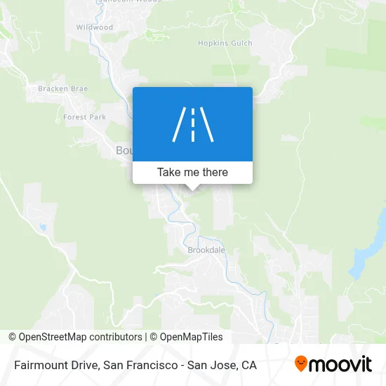 Fairmount Drive map