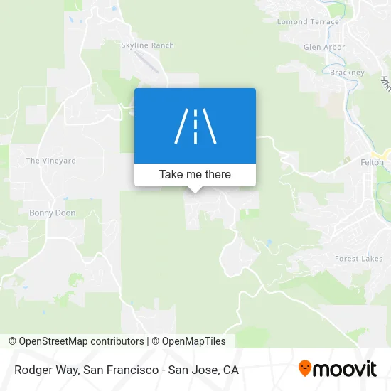 Rodger Way map