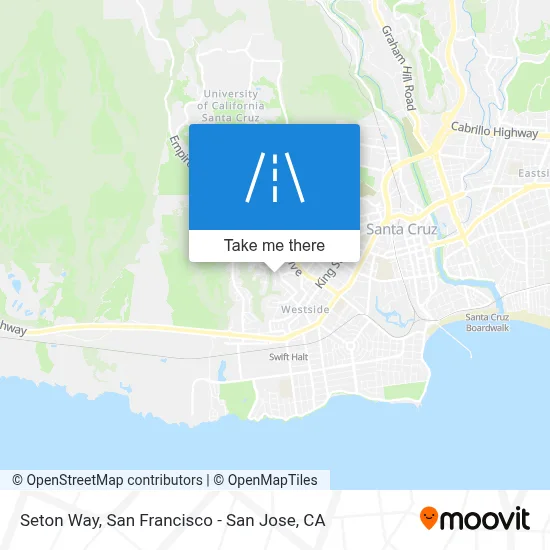 Seton Way map