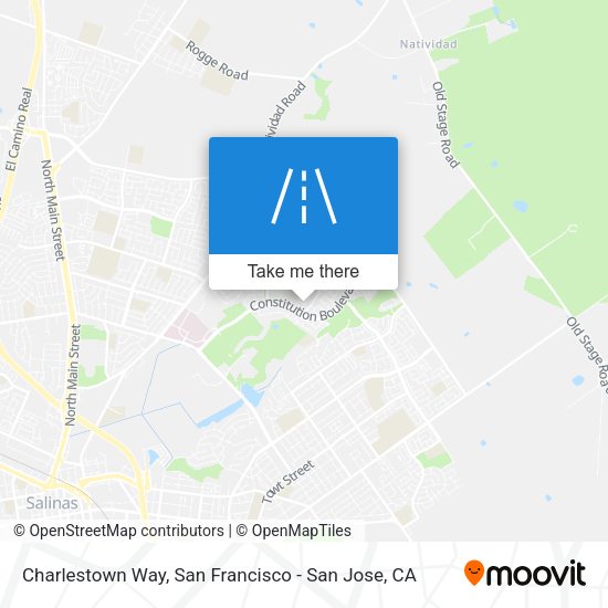 Charlestown Way map