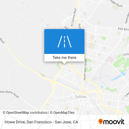 Mapa de Howe Drive